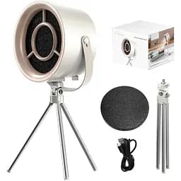 Вытяжка портативная Roadtime, портативный вытяжной вентилятор с 3 скоростями, настольный вытяжной вентилятор для кухни со штативом