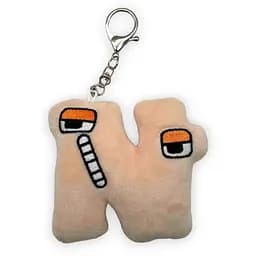 Брелок Watchbands Алфавіт Лор Alphabet Lore літера N довжина 8 см колекційний (MI-BR1N)