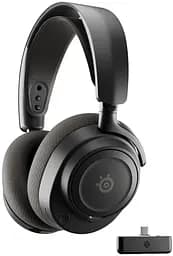 Навушники з мікрофоном SteelSeries Arctis Nova 7P Wireless Gen 2 Black (61744) - мініатюра 2