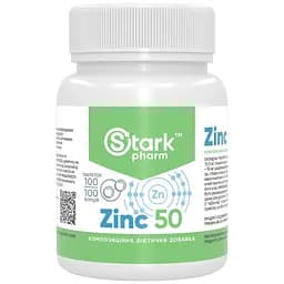 Минералы Stark Pharm Stark Zinc 50 мг 100 таблеток