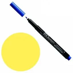 Маркер Жовтий для світлих тканин односторонній 2 мм #522 Fine point Marvy