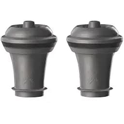 Набір пробок для зберігання вина Vacu Vin Wine Stoppers Grey 2 шт. (Q3622)