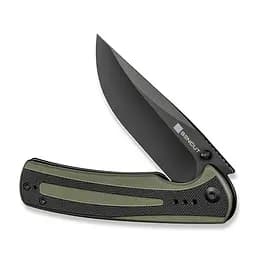 Ніж cкладний Sencut Regnator S24057-2 зелений - чорне лезо - мініатюра 4