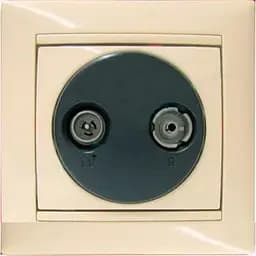 Розетка Brille Tv/Fm 862МГц Валена (774332)