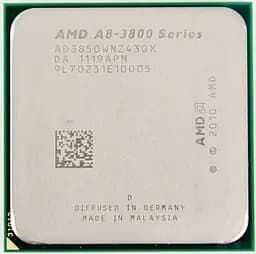 Процессор AMD A8-3850 2.9 GHz, FM1 100W Б/У