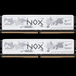 Оперативная память Apacer 32GB (2x16GB) DDR5 6000MHz NOX White (AH5U32G60C622MWAA-2)