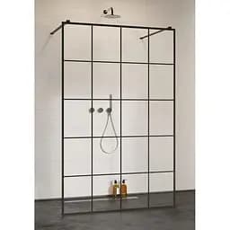 Душова перегородка Radaway Modo New Black I Factory 130 см профіль чорний 388134-54-57