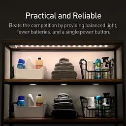POWER PRACTICAL Luminoodle під освітленням шафи світлодіодна стрічка підсвітка для полиць кухонних шаф - мініатюра 3