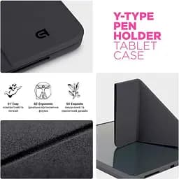 Чохол-книжка ArmorStandart Y-Type PEN для Apple iPad 10th Gen 10.9` (2022)/iPad 11 (2025) Black (ARM77500) [133704] - мініатюра 5