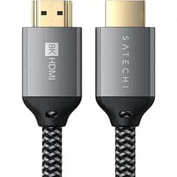 Кабель HDMI to 8K HDMI Satechi Ultra High Speed Cable Space Gray 2 м (ST-8KHC2MM)