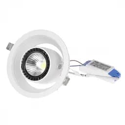 Світильник стельовий Brille LED-56/24W NW WH COB врізний (32-249) - мініатюра 3
