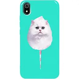 Чохол-накладка Toto Pure TPU 2 mm Print Case Xiaomi Redmi 7A #9 Cat Candy Mint