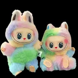 М’яка лялька-сюрприз LABUBU, райдужні кольори, 4 сезон (В асортименті)