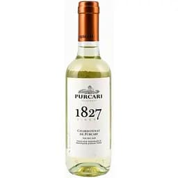 Вино Purcari Chardonnay, біле, сухе, 0,375 л