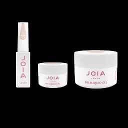 Рідкий гель для укріплення та моделювання Joia vegan PolyLiquid gel Desert Sand 50 мл - мініатюра 5