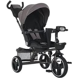 Детский трехколесный велосипед MT 1003-13 Turbo Trike поворотное сиденье защита от солнца (UV 50+)