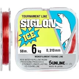 Леска Sunline Siglon F ICE 50 м #0.6/0.128 мм 1.0kg