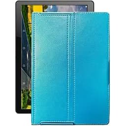 Чохол StatusCASE з екошкіри для планшету Hoozo X1001 Full HD Блакитний