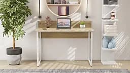 Комп'ютерний стіл Ferrum-decor Скай 75x140x70 білий ДСП Дуб Сонома 16мм (FRD-101112) - мініатюра 4