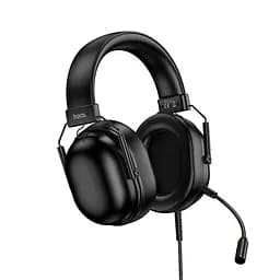 Навушники накладні Hoco W113 ігрові USB чорний - мініатюра 4