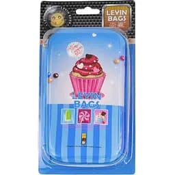 Пенал шкільний C 29832-2 твердої форми із малюнком кексу