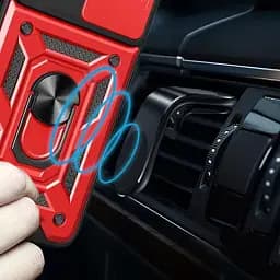 Панель BeCover Military для Poco X6 Pro Red (711160) - мініатюра 6