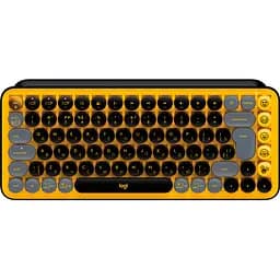 Клавіатура Logitech POP Keys Wireless Mechanical Keyboard Blast Yellow UA (920-010735) [94267]