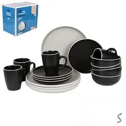 Набор посуды из 16 предметов (тарелки, супницы, чашки). Сервиз