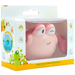 Іграшка для ванни Baby Team Краб (9040_рожевий) - мініатюра 5