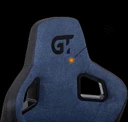 Геймерське крісло GT Racer чорне з темно-синім (X-8005 Dark Blue/Black) - мініатюра 7