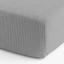 Комплект постільної білизни Cosas Graphite Двоспальний муслін графіт (Muslin_023Graphite_El160-023Graphite_180) - мініатюра 9