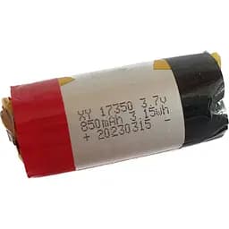 Аккумулятор под пайку 17350 850 mah (11669)