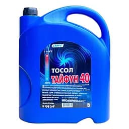 Тосол МФК Тайфун-40 до -20 ºС синій 4 кг