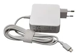 Блок живлення для ноутбука Xiaomi 65W 5.00-20.30V 2.0-3.25A USB-C (Type-C) ADC6501TM Аналог білий - мініатюра 2