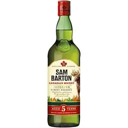 Виски Sam Barton 5 yo Canadian Whisky 40% 1 л