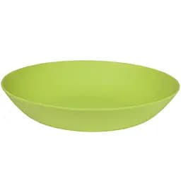 Тарелка Fissman из бамбукового волокна глубокая зеленая 22x4.4 см (8982)