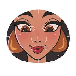 Тканинна косметична маска для обличчя Mad Beauty Принцеси Дісней Жасмін 25 мл - мініатюра 2