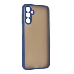 Чехол панель-накладка для Samsung Galaxy M14 5G (M146), Frosted Matte, синий, противоударный чехол с защитой всего корпуса, термополиуретан TPU + поликарбонат PC, ArmorStandart (ARM66723)