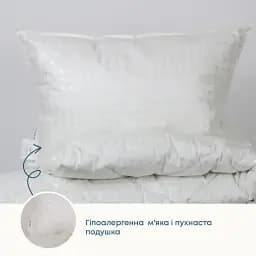 Подушка ТЕП Friendly Лебединий пух металізований друк 70 x 70 см (3-00503_00000) - мініатюра 6