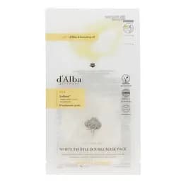 Маска для обличчя d'Alba White Truffle Double Mask Pack з екстрактом білого трюфеля та гіалуроновою кислотою 2.5 г + 30 г (DLB082)