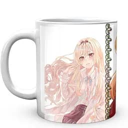 Кружка GeekLand Арифурета Arifureta Юэ Микс Три картинки ARF 02.007 330 мл белая