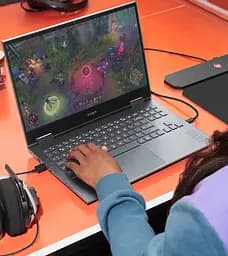 Ноутбук HP OMEN 15-en1000ua 15.6FHD IPS 144Hz/AMD R5 5600H/8/512F/NVD3060-6/DOS/Silver (422M7EA) - мініатюра 9
