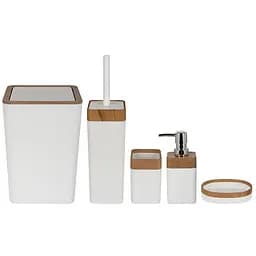 Набор для ванной комнаты Violet House 5 в 1 White Wood (0175 White Wood)