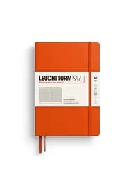 Блокнот Leuchtturm1917, Середній, Pumpkin, Клітинка (373984) - мініатюра 7
