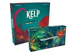 Настольная игра Ігромаг Kelp: Акула против Осьминога (Kelp: Shark vs Octopus) + дополнение Молниеносные рефлексы (Brilliant Behaviours Mini Expansion Set) (укр.) (8089)