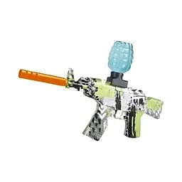 Автомат CZ 08-1, орбизы, аккумулятор 7.4V, глушитель, подсветка, зеленый