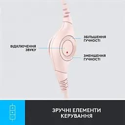 Гарнітура Logitech H390 USB Rose (981-001281) - мініатюра 5