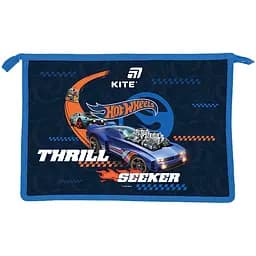Папка на блискавці Kite Hot Wheels з розширенням A4+ (HW26-428)