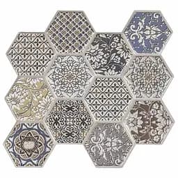 Декоративная ПВХ плитка на самоклейке 280х300х5мм Соты, цена за 1 шт. (СПП-504) SW-00000673