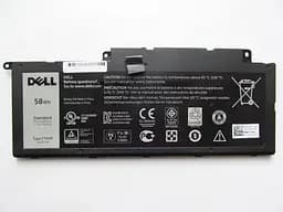 Акумулятор для ноутбука Dell Inspiron 15-7537 F7HVR, 58Wh (3800 mAh), 4cell, 14.8V, Li-ion, чорний